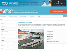 Tablet Screenshot of anunciosdelbarco.es